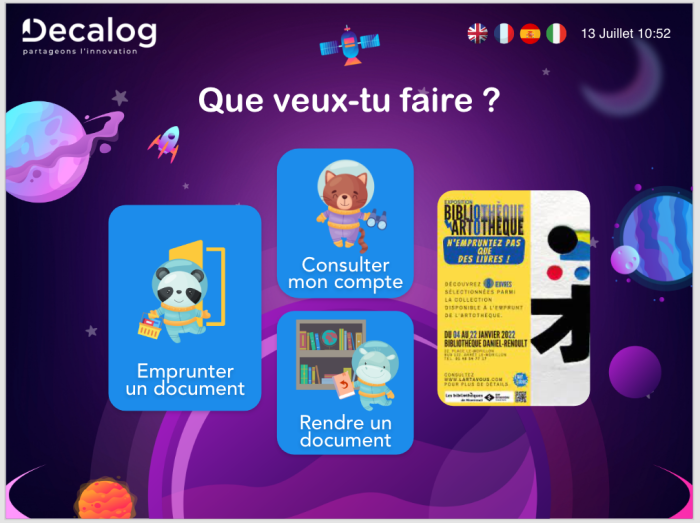 Automate de prêt our simplifier la vie en bibliothèque